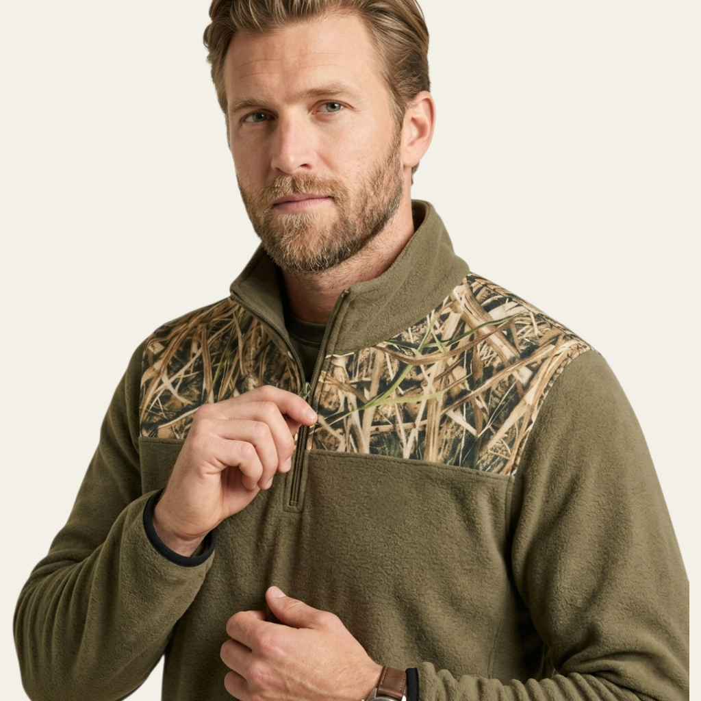 Tam yalıtımlı ara katman Hardstone erkek outdoor polar