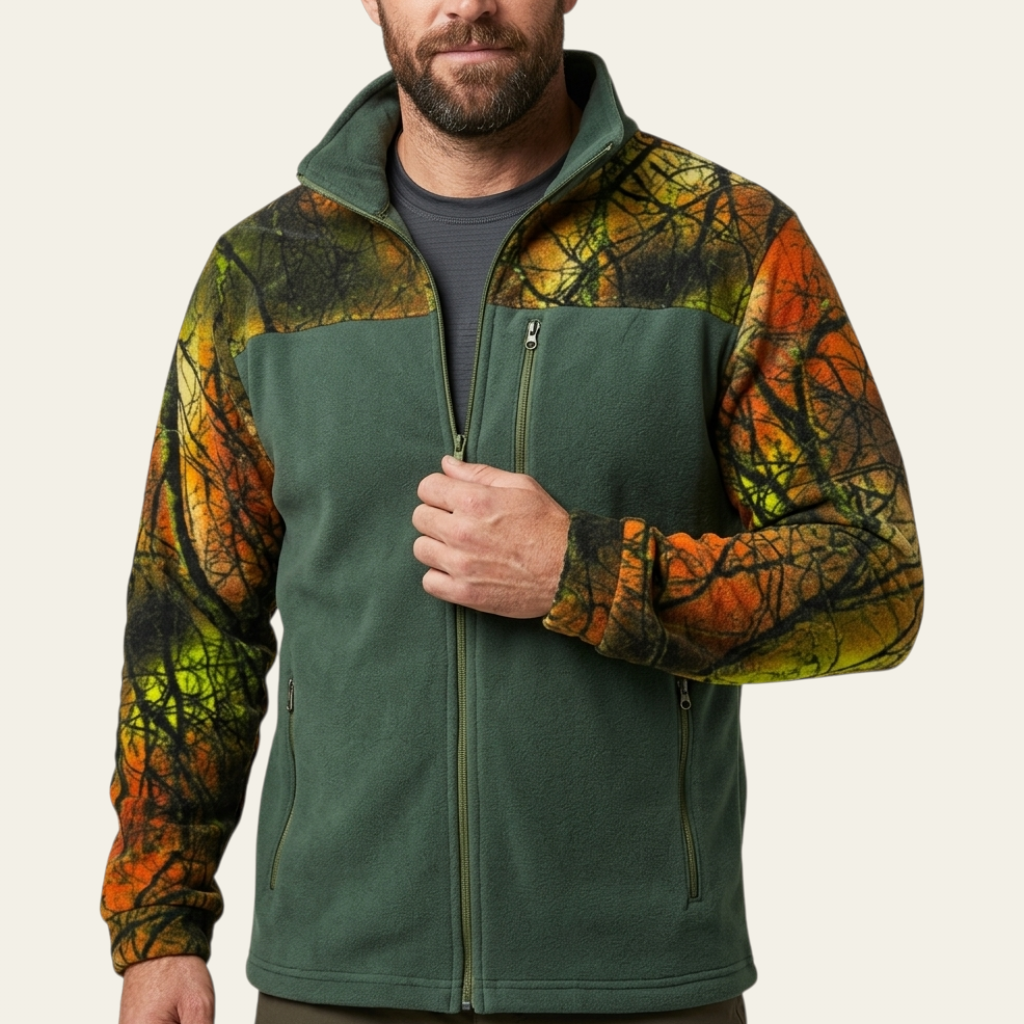 Tam yalıtımlı ara katman Hardstone erkek outdoor polar