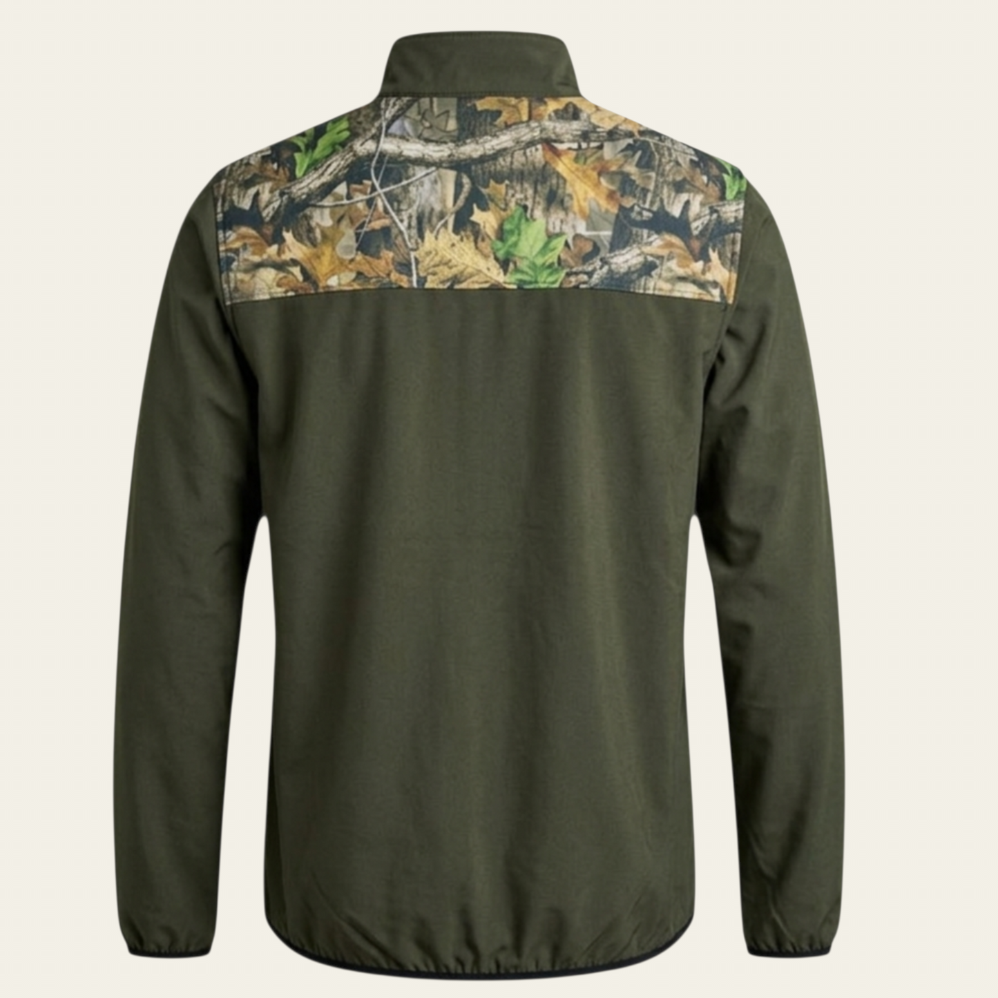 Meşe Desen Softshell Ceket