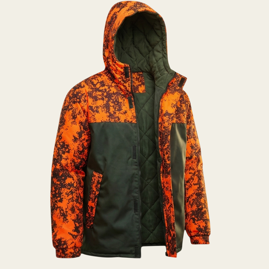 Hardstone Apex Neon/Haki Kareli Desen Kaban
