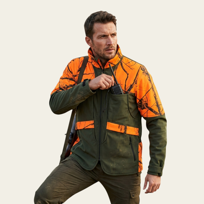 Hardstone Turuncu Neon Taktik Ceket - Profesyonel Avcı ve Outdoor Ekipman