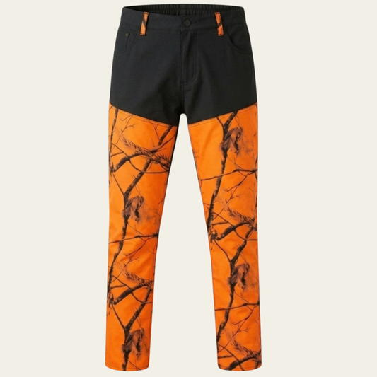 Neon / Siyah Saz Desen Çulluk Pantolon