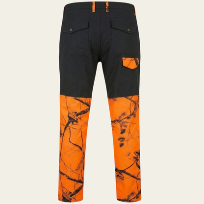 Neon / Siyah Saz Desen Çulluk Pantolon