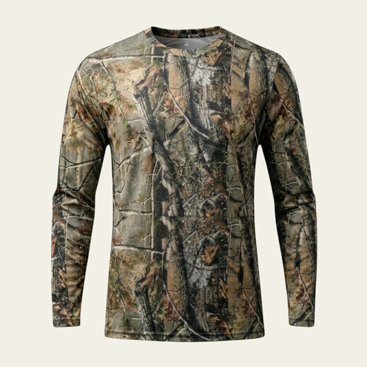 Orman Desen Uzun Kollu T-shirt