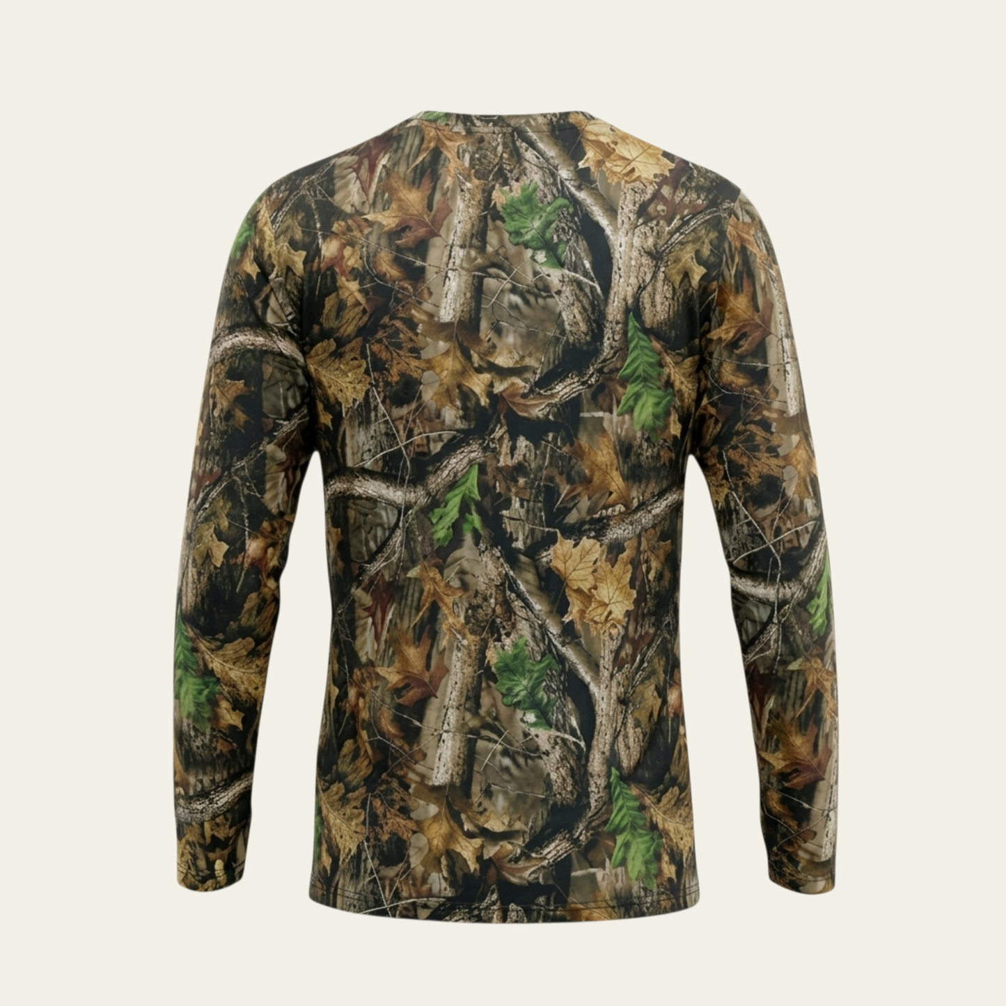 Meşe Desen Uzun Kollu T-shirt