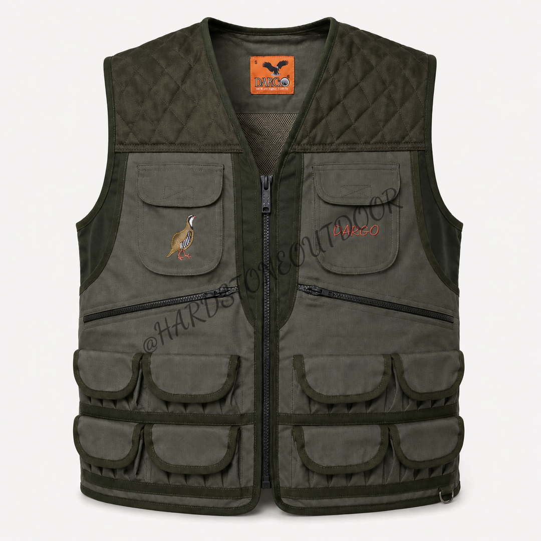 Dargo Haki Cordura Avcı Yeleği önden görünüm