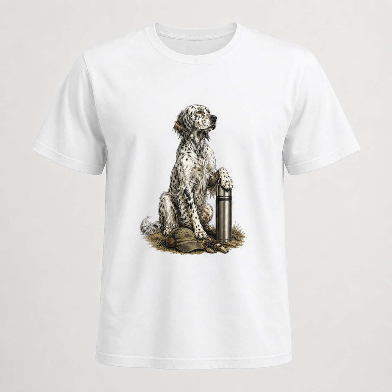 Hardstone Setter Baskılı %100 Pamuk T-Shirt