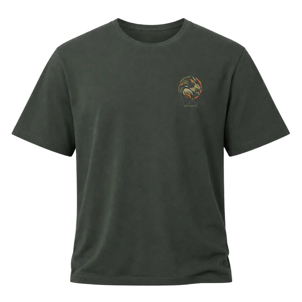 Hardstone Signature Logo Baskılı %100 Pamuk T-Shirt ürün ana görseli