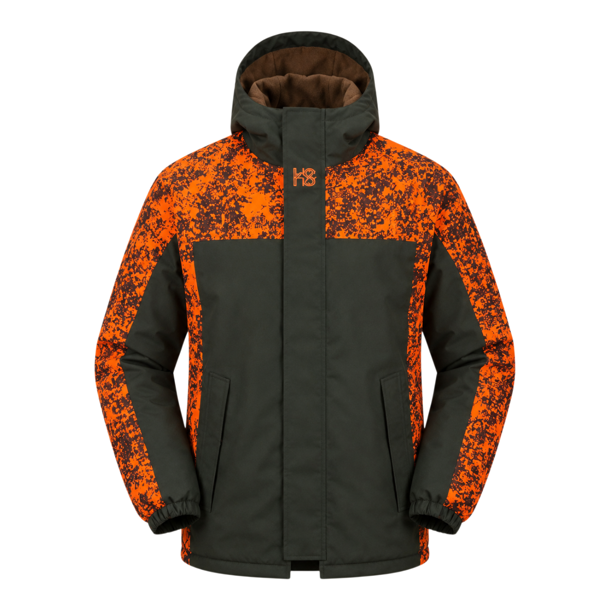 Hardstone Neon / Haki Dijital Kamuflaj Mont