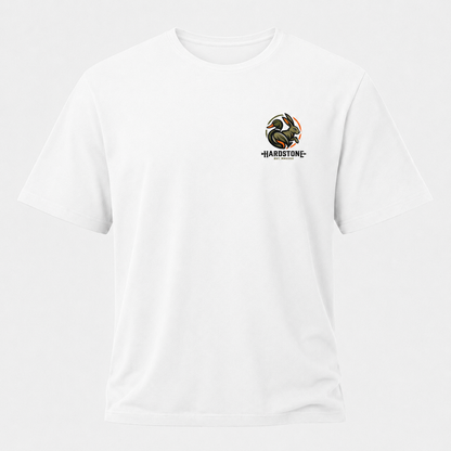 Hardstone Signature Logo Baskılı %100 Pamuk T-Shirt