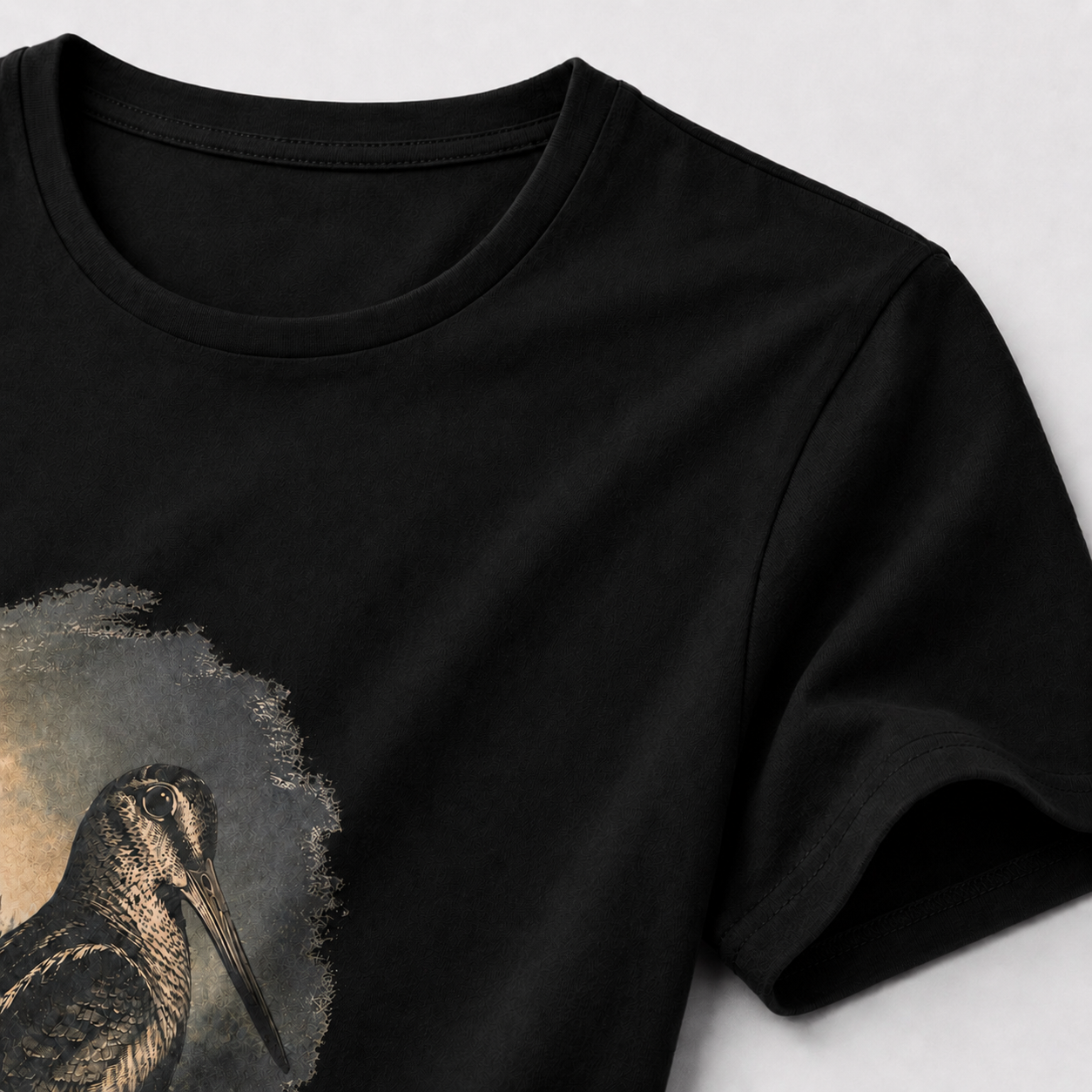 Hardstone Çulluk Kuşu Baskılı %100 Pamuk T-Shirt