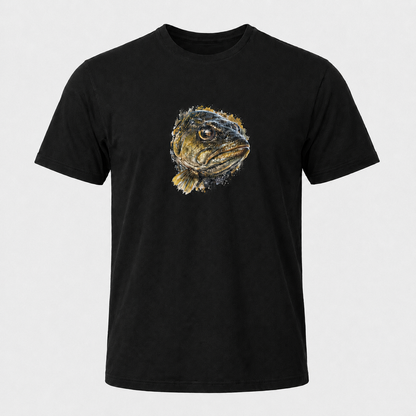 Hardstone Yırtıcı Balık Baskılı %100 Pamuk T-Shirt