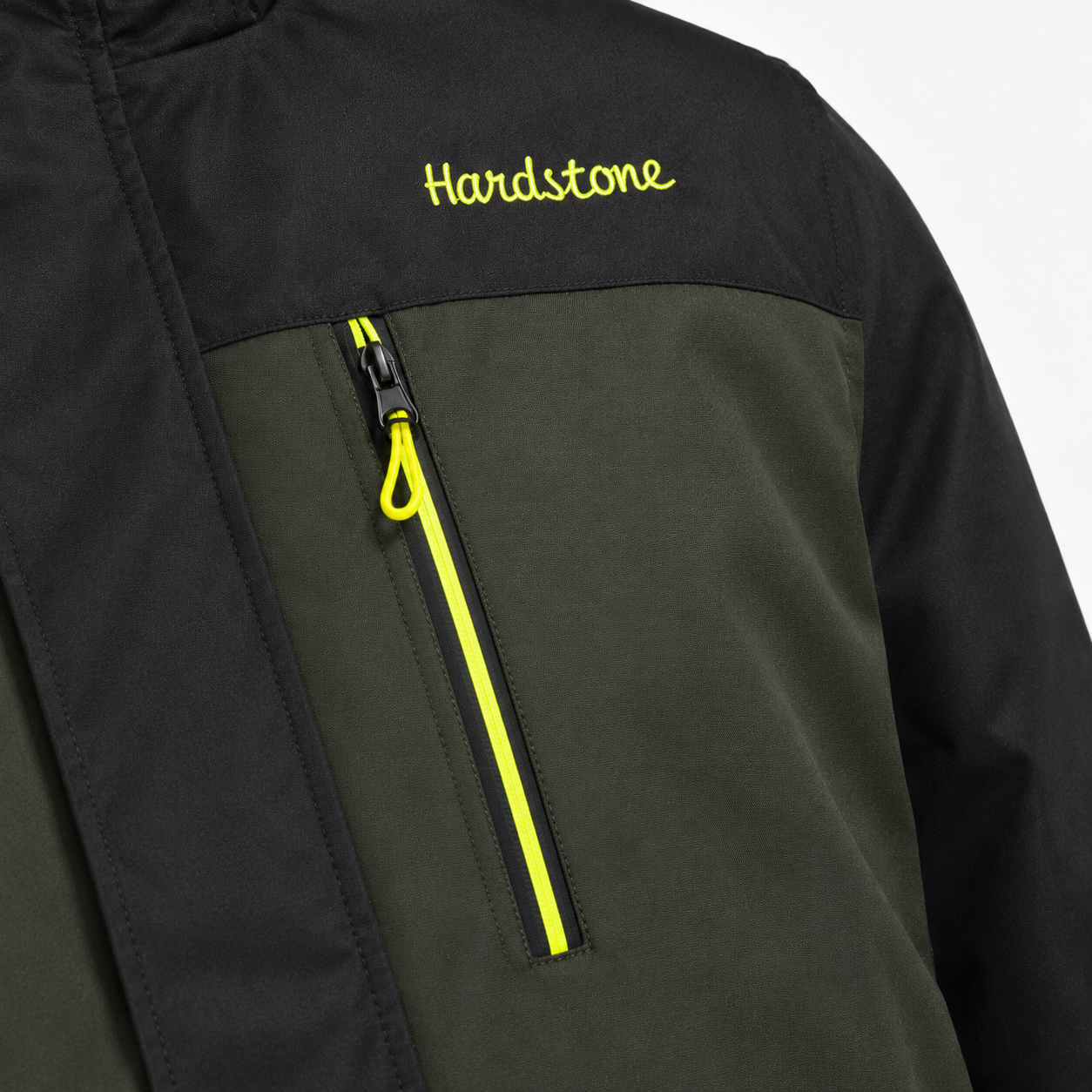 Hardstone Oxford Kapüşonlu Erkek Kaban – Sarı İz