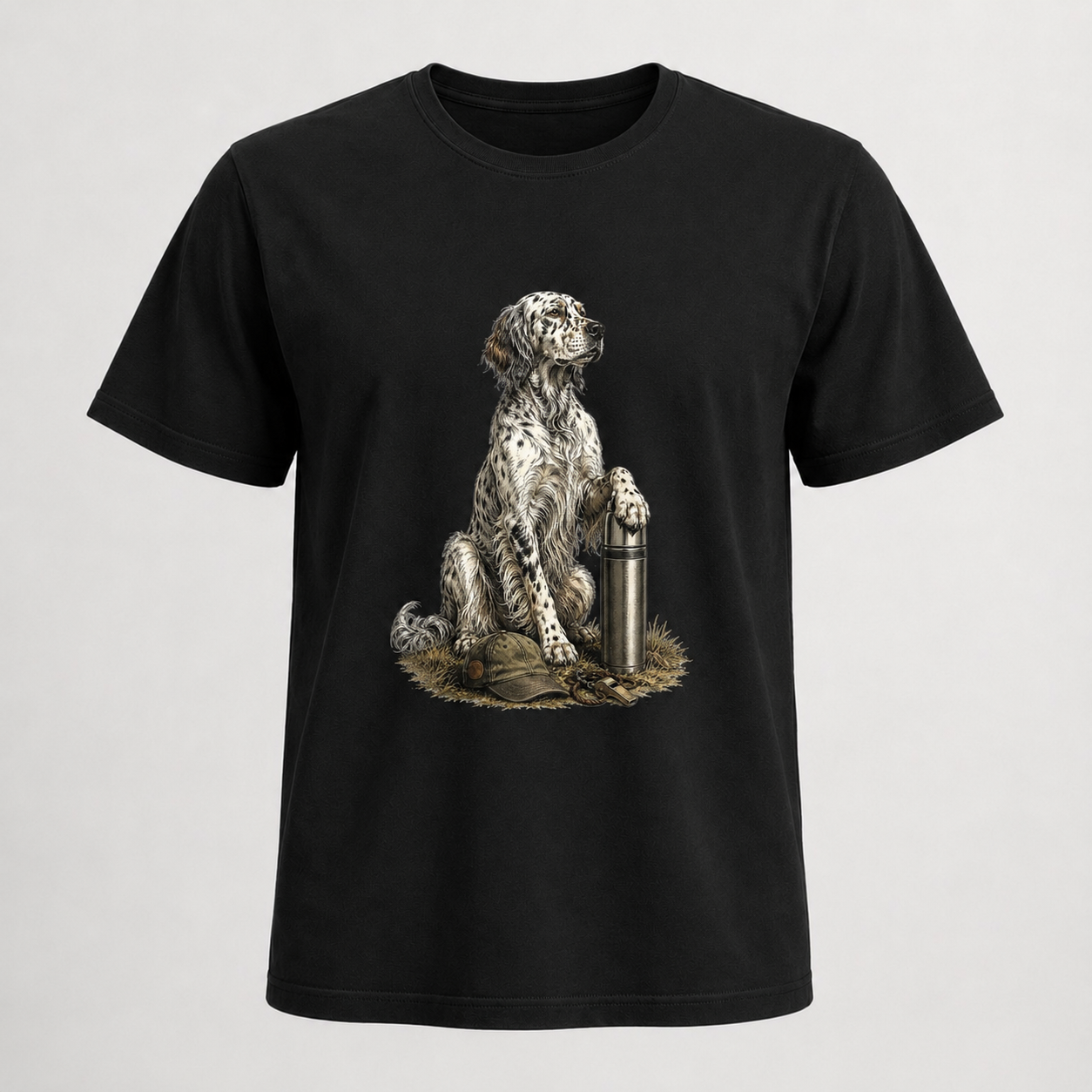Hardstone Setter Baskılı %100 Pamuk T-Shirt