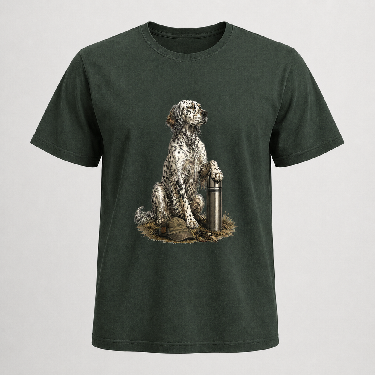 Hardstone Setter Baskılı %100 Pamuk T-Shirt