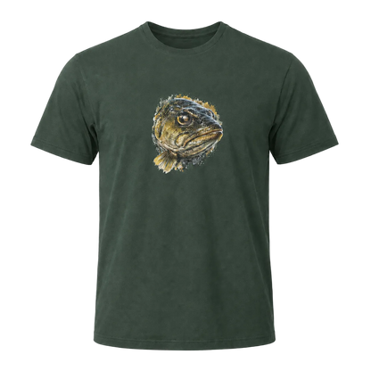Hardstone Yırtıcı Balık Baskılı %100 Pamuk T-Shirt ürün ana görseli