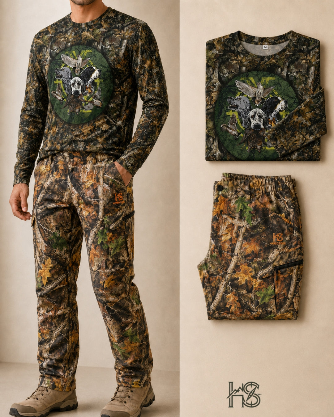 Hardstone Outdoor Meşe Desen Arazi Kombini