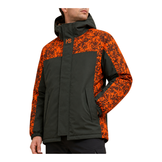 Hardstone Neon / Haki Dijital Kamuflaj Su Geçirmez Kaban