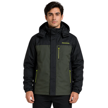 Hardstone Oxford Kapüşonlu Erkek Kaban – Sarı İz