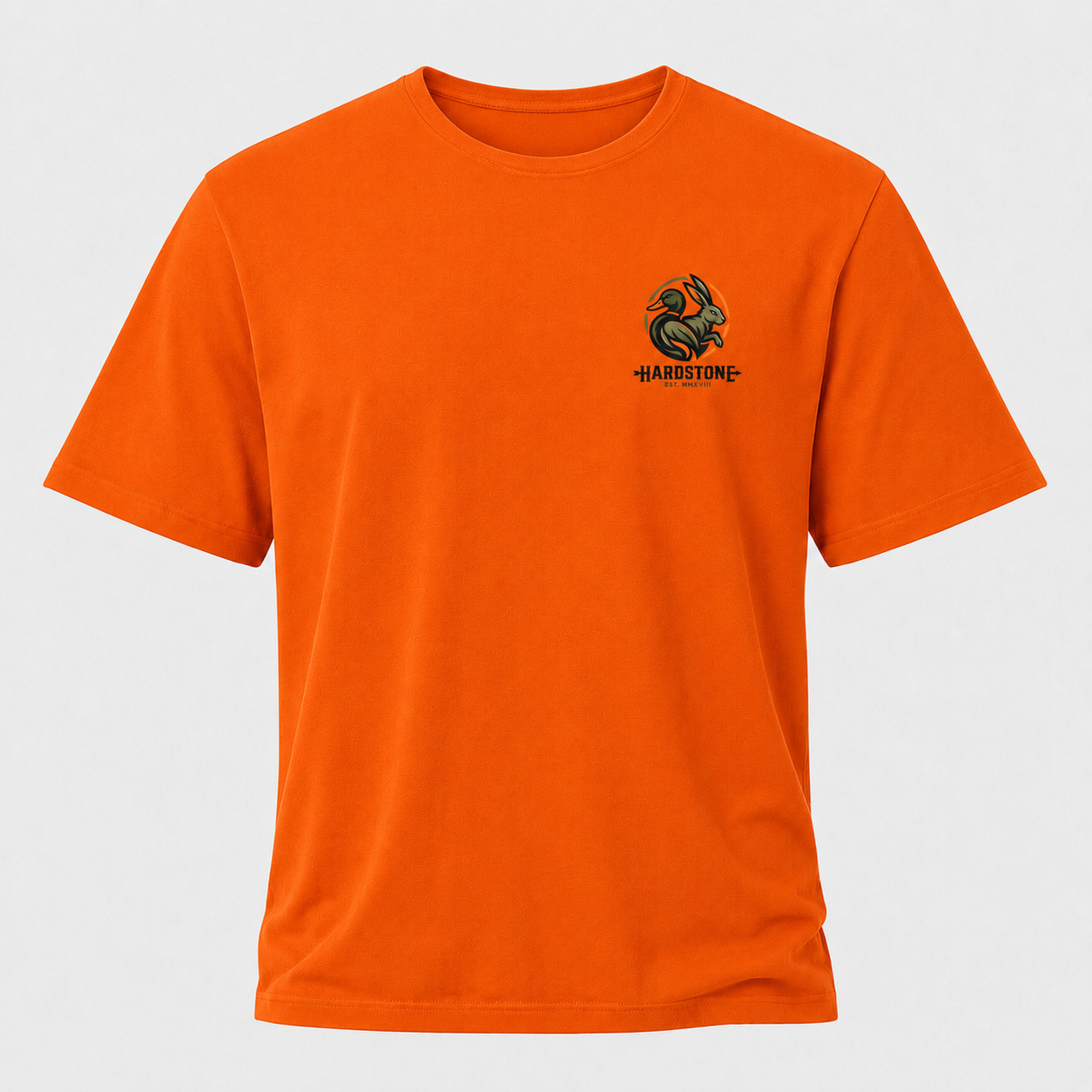 Hardstone Signature Logo Baskılı %100 Pamuk T-Shirt