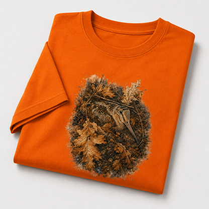 Hardstone 'Sonbahar Kamuflajı' Çulluk Kuşu %100 Pamuklu T-Shirt