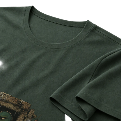 Hardstone Avcı Kulübesi Yeşilbaş Ördek Baskılı %100 Pamuklu T-Shirt ürün detay görseli