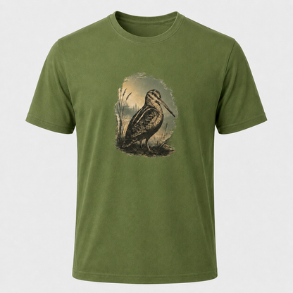 Hardstone Çulluk Kuşu Baskılı %100 Pamuk T-Shirt