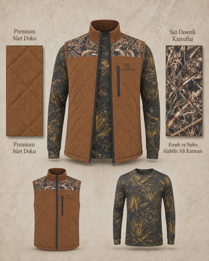 Hardstone Outdoor Vintage Arazi Seti Taba ürün ve detay görseli