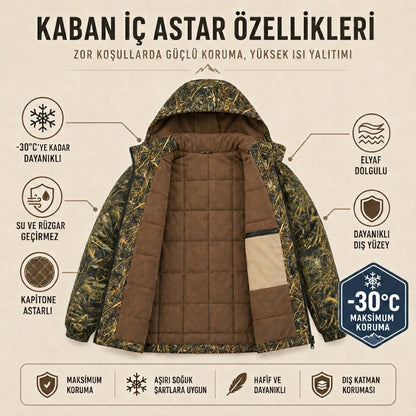 Hardstone Soğuk İklim Takımı - Zeytin Saz Desen
