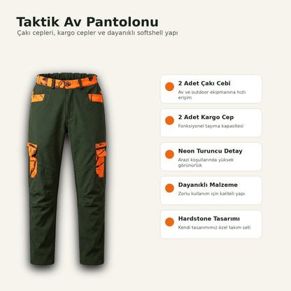 Hardstone Harvest Pro Taktik Takım - Neon