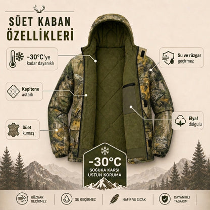 Hardstone Süet Soğuk İklim Takımı - Meşe Desen
