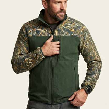 Saz Desen Softshell Ceket