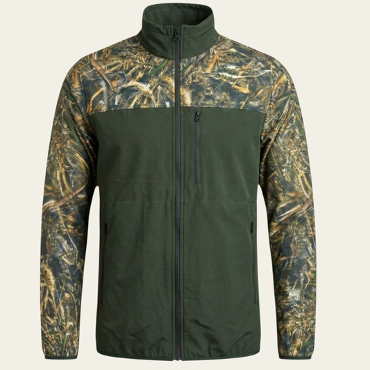 Saz Desen Softshell Ceket