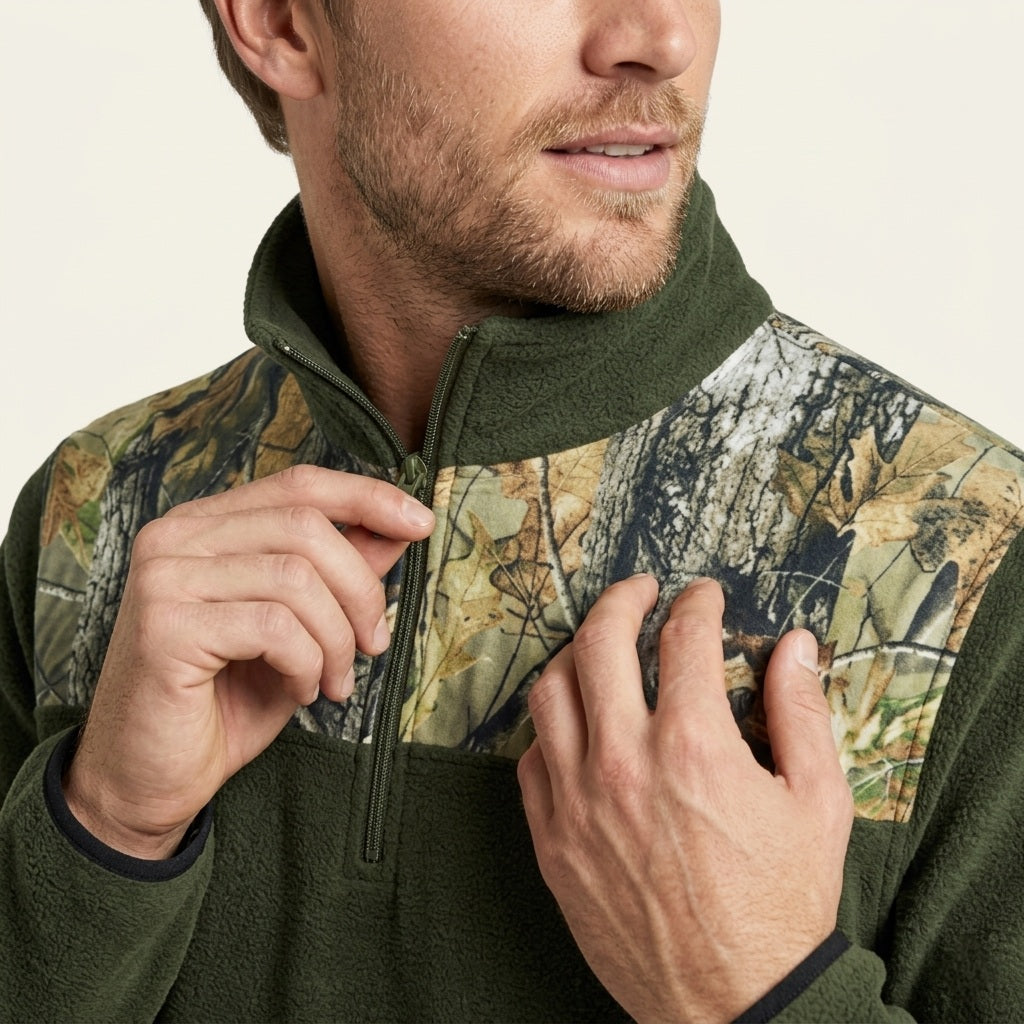 Tam yalıtımlı ara katman Hardstone erkek outdoor polar