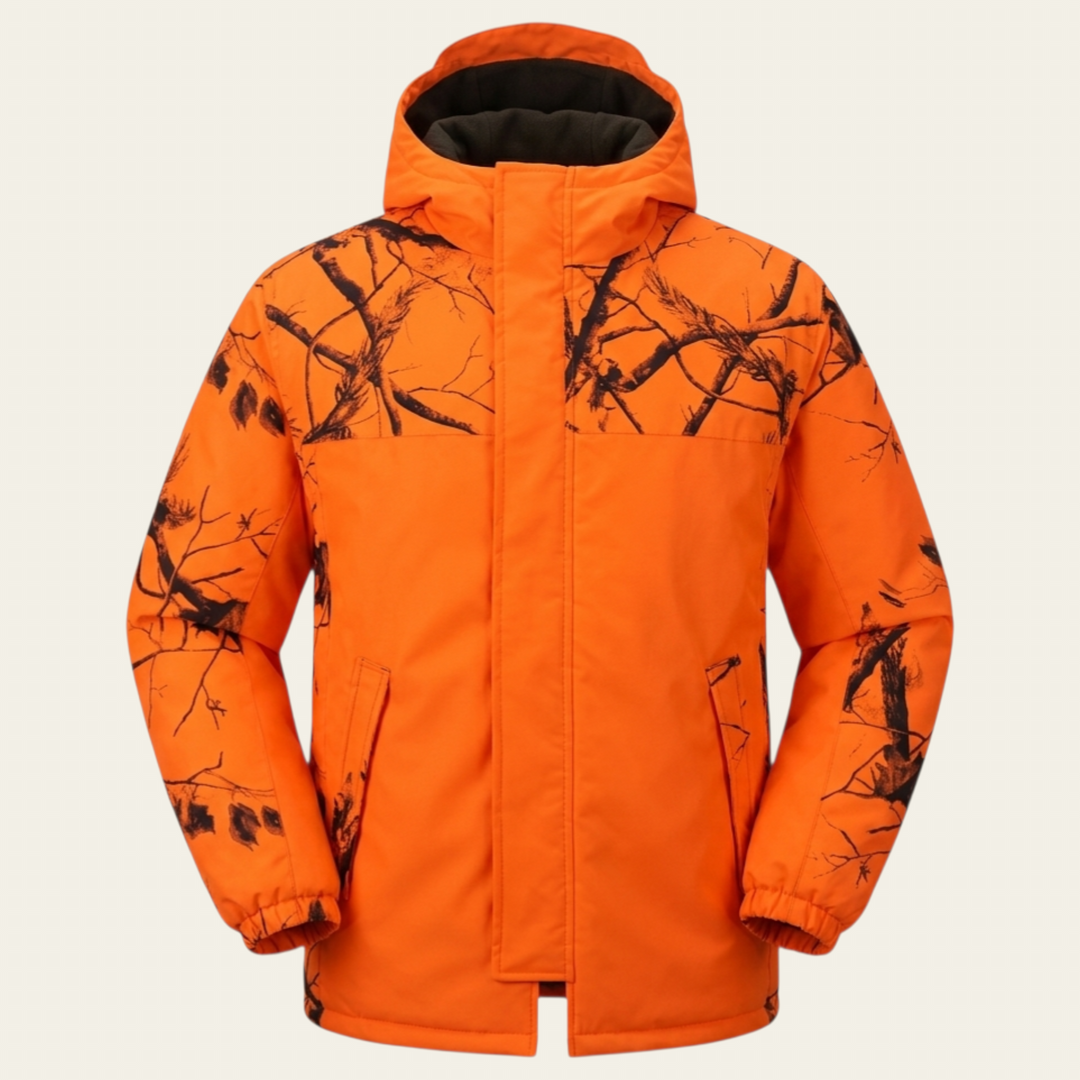 Apex Neon Saz Desenli Kaban