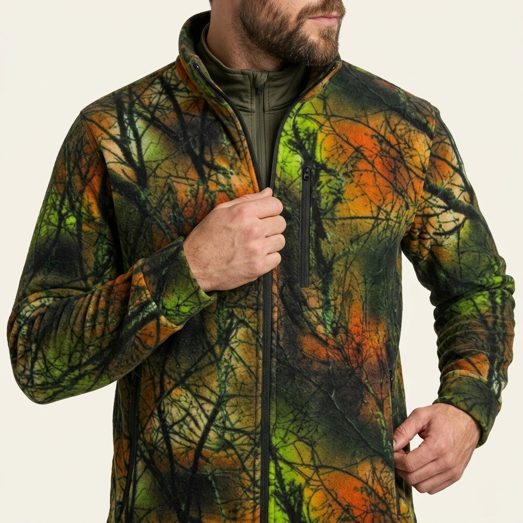 Tam yalıtımlı ara katman Hardstone erkek outdoor polar