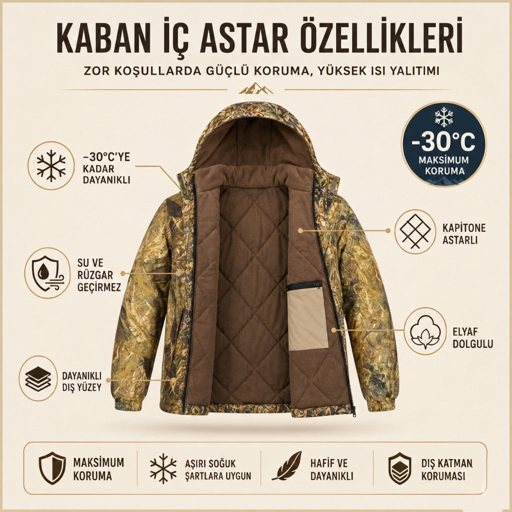 Hardstone Soğuk İklim Takımı - Kuru Saz Desen