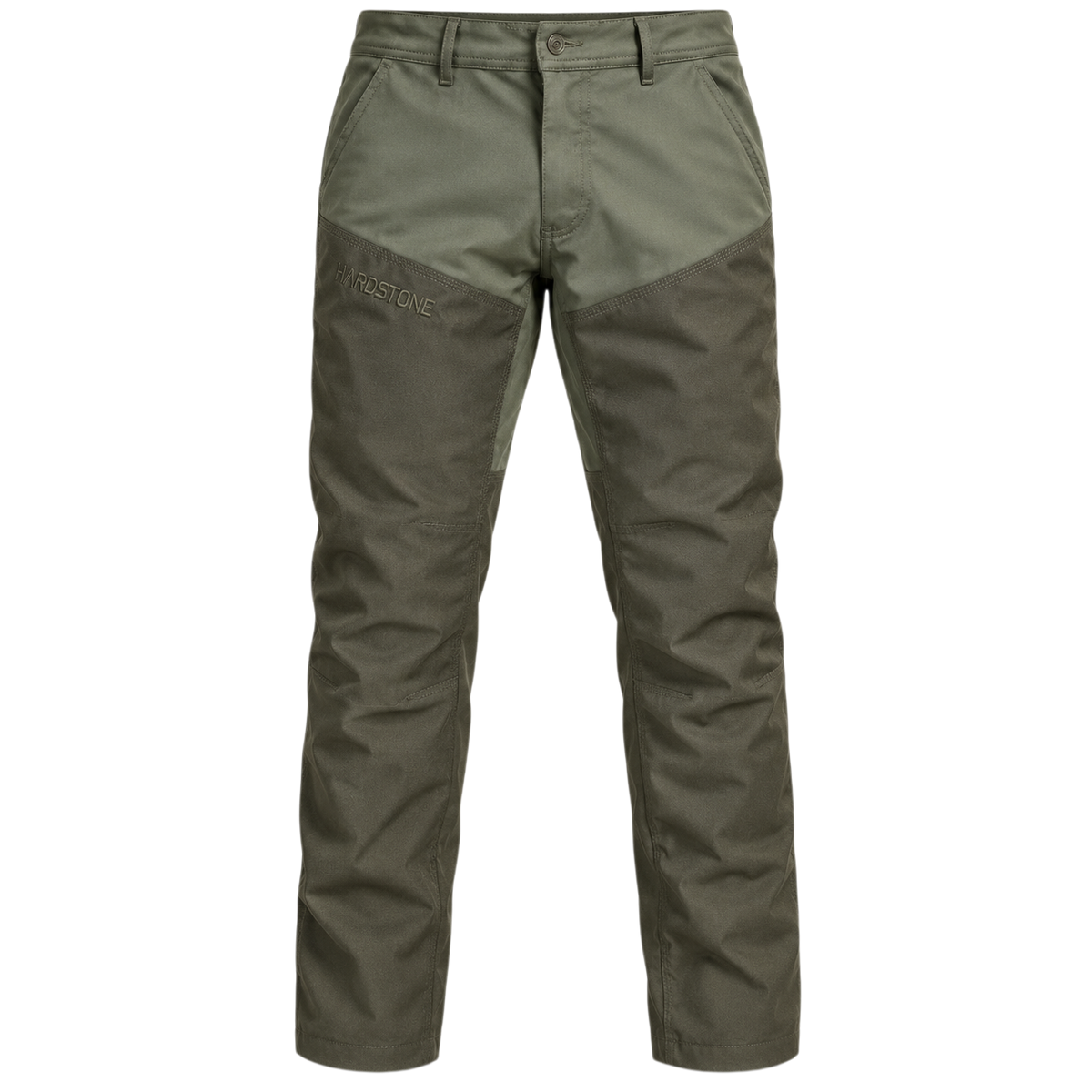 Gabardin Oxford Av Pantolonu Haki ön görünüş