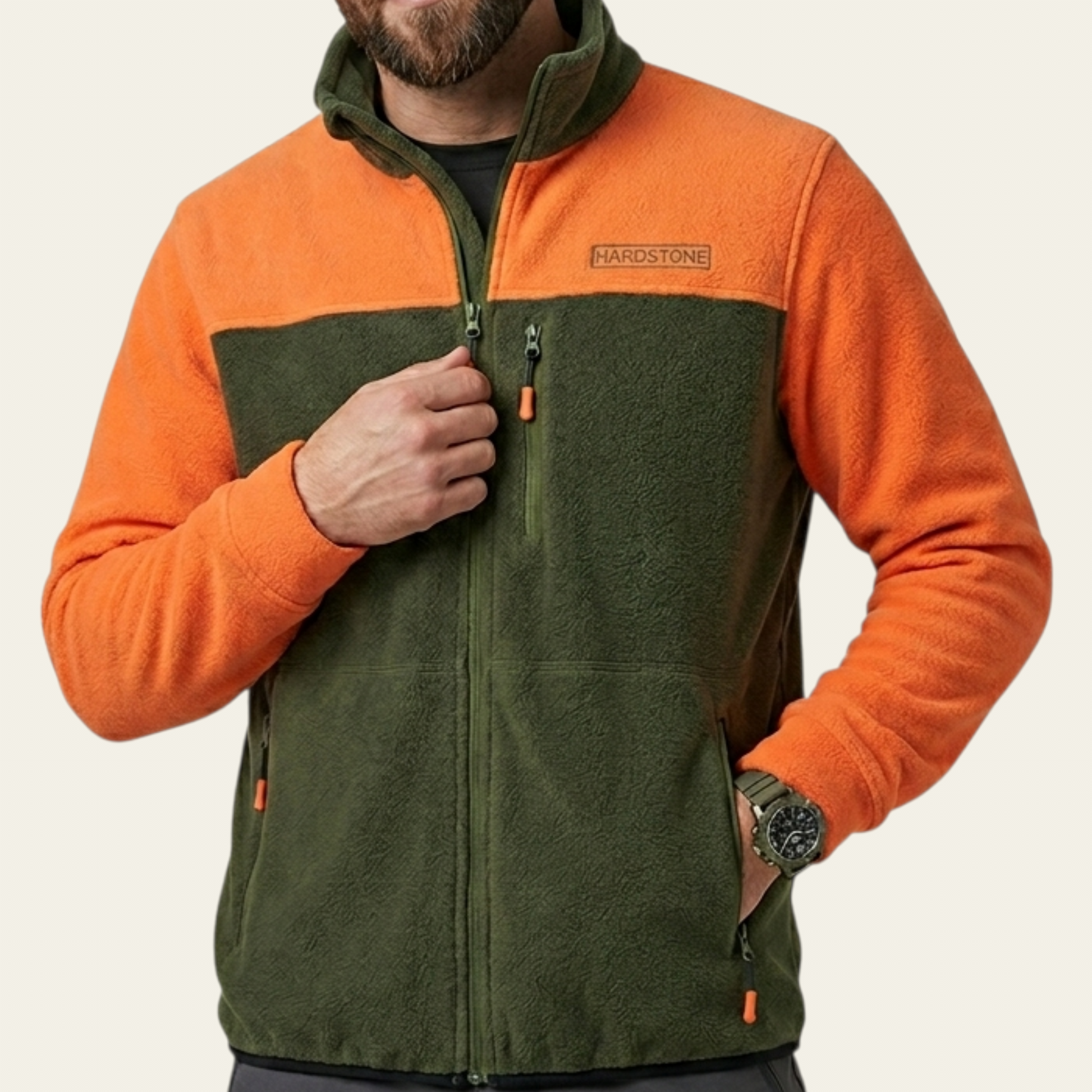 Hardstone termal özellikli sıfır tüylenme outdoor polar