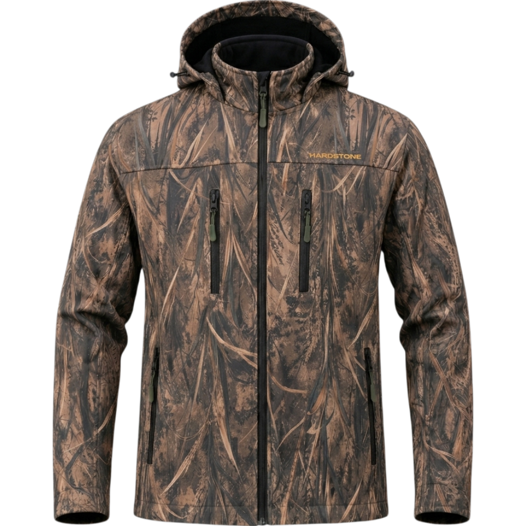 Sazlık Pro Serisi - Göl Sazı Softshell Mont