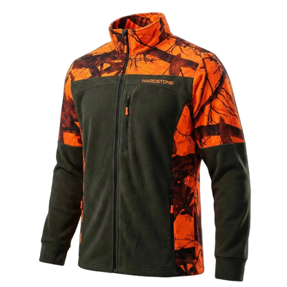 HS Neon / Haki Meşe Desen Polar