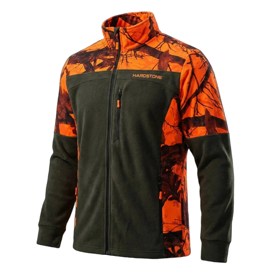 HS Neon / Haki Meşe Desen Polar