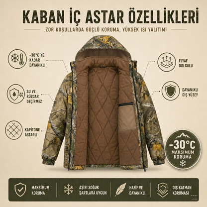 Hardstone Soğuk İklim Takımı - Meşe Orman Desen