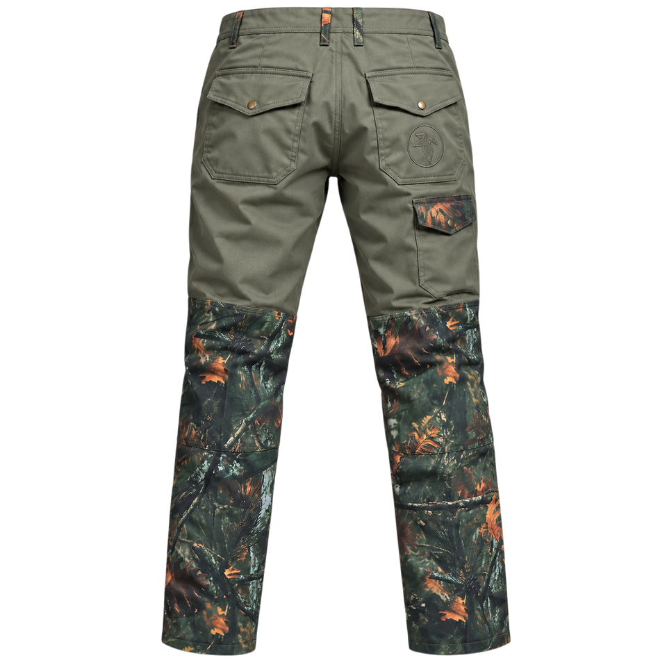 Gabardin Oxford Av Pantolonu – Koyu Meşe