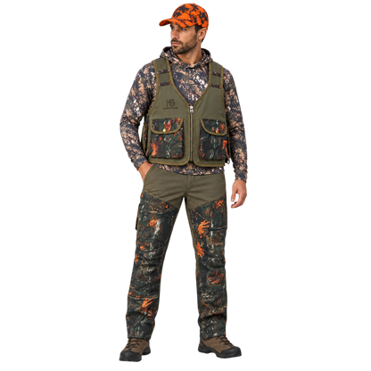 Gabardin Oxford Av Pantolonu – Koyu Meşe