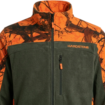 HS Neon / Haki Meşe Desen Polar