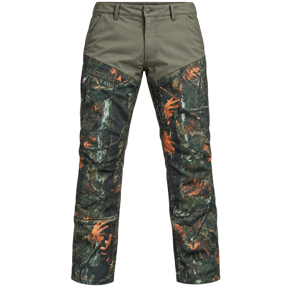 Gabardin Oxford Av Pantolonu – Koyu Meşe