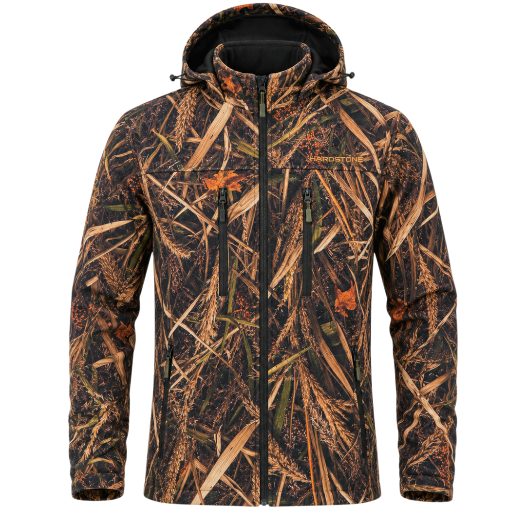 Hardstone Sazlık Pro Sonbahar Saz Softshell Mont ön görünüm